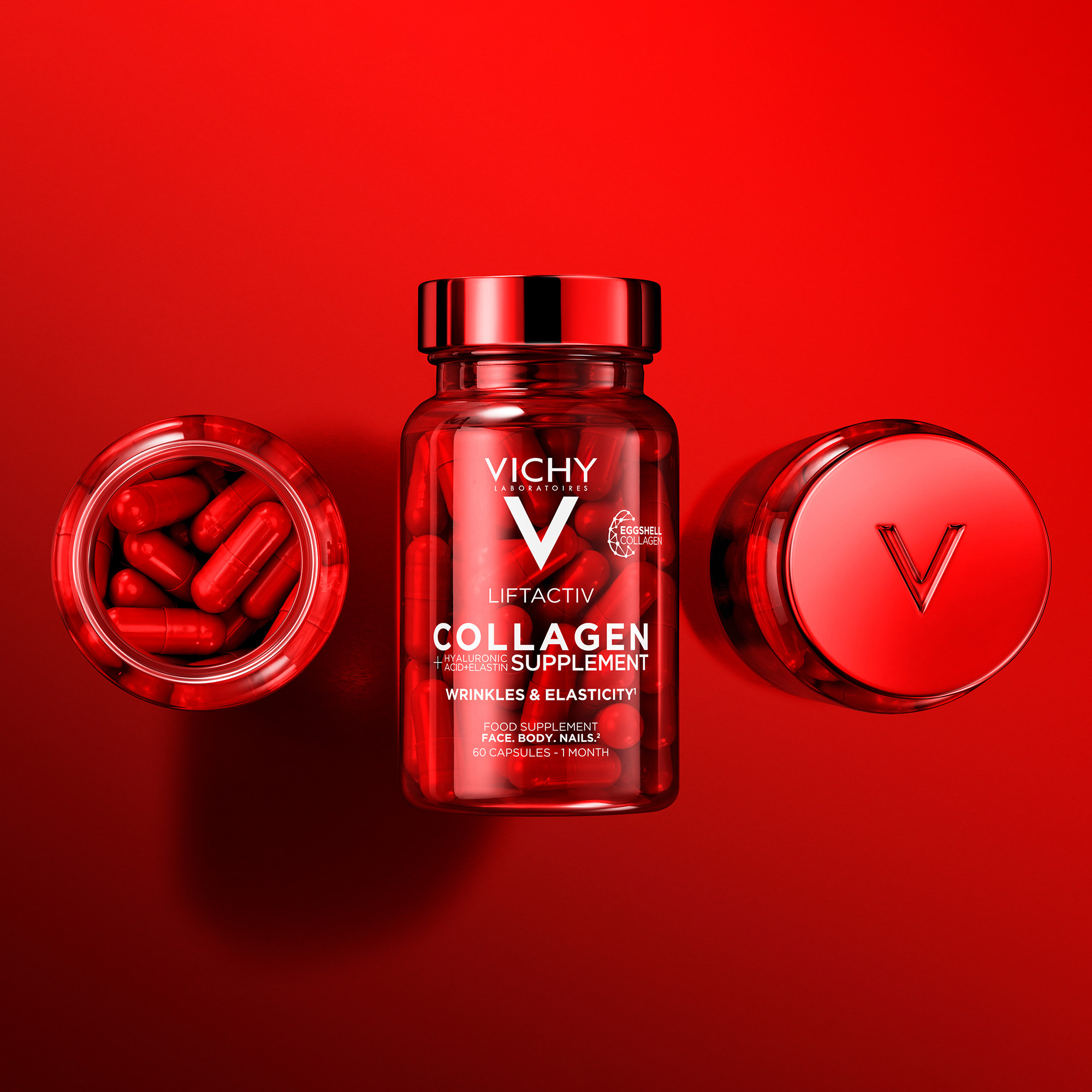 Vichy Liftactive Collagen - Integratore Per Pelle, Capelli E Unghie 60 Capsule