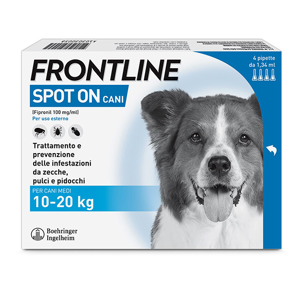 FRONTLINE SPOTON 4P 1,34ML 10-20 FRONTLINE SPOTON 4P 1,34ML 10-20