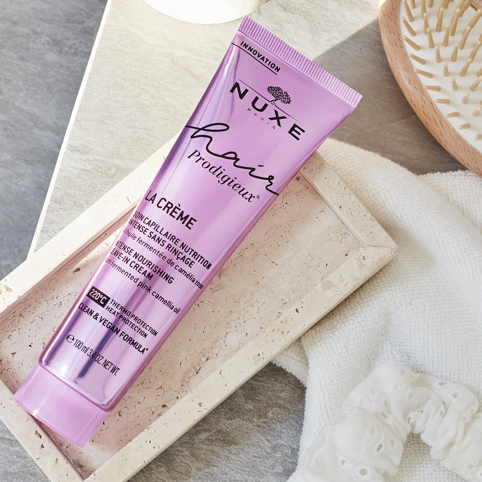 Nuxe Hair Prodigieux Crema Leave-In Termoprotettrice 100ml.