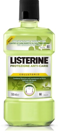 Listerine Protezione Anticarie Collutorio Rinfresca Alito 500 ml Listerine Protezione Anticarie Collutorio Rinfresca Alito 500 ml