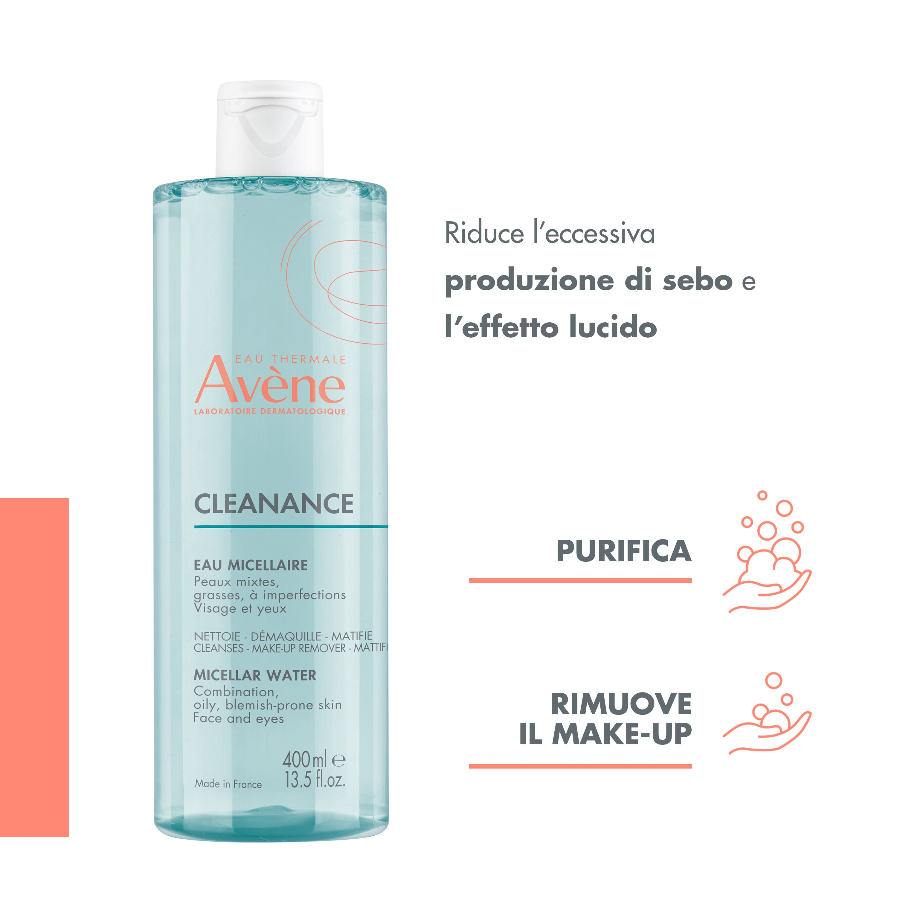 CLEANANCE Acqua Micell.400ml