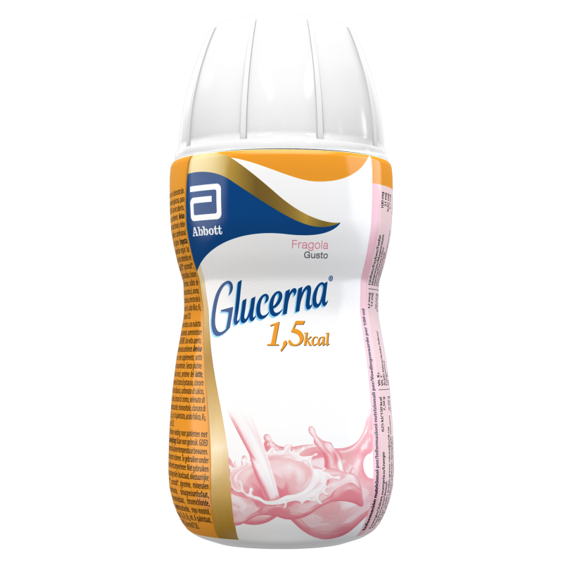 Glucerna 1.5 KCAL Supplemento Nutrizionale Per Diabetici Fragola Abbott 220ml Glucerna 1.5 KCAL Supplemento Nutrizionale Per Diabetici Fragola Abbott 220ml