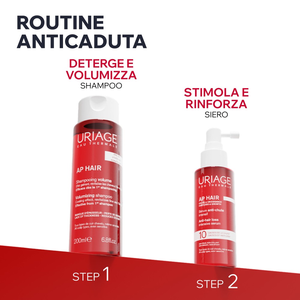Uriage AP Hair - Siero Anticaduta Intensivo 100 ml