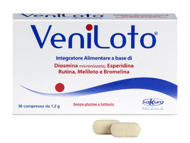 Veniloto Integratore Funzionalità del Microcircolo 30 Compresse