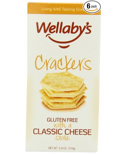 Wellabys Crackers Classic Cheese Senza Glutine 110 g Wellabys Crackers Classic Cheese Senza Glutine 110 g