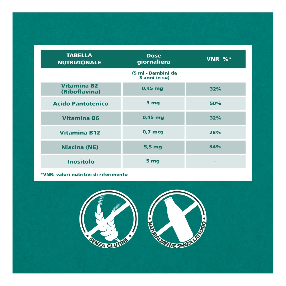 Be-Total Sciroppo Integratore Alimentare Vitamina B Sistema Immunitario Bambini Limone 100 ml Be-Total Sciroppo Integratore Alimentare Vitamina B Sistema Immunitario Bambini Limone 100 ml