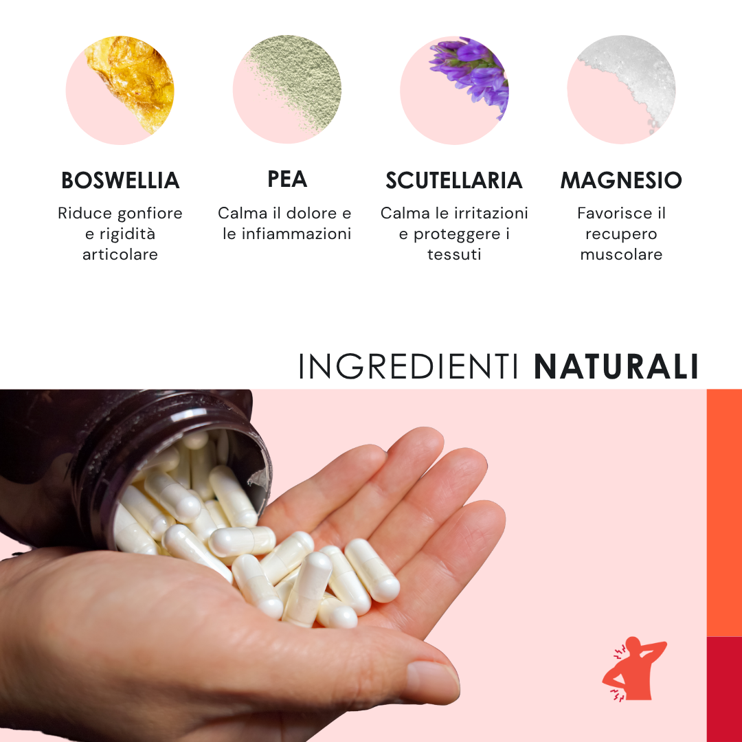 Eusphera Hemp Capsules Relief  30 Capsule - Integratore Per Ossa E Articolazioni