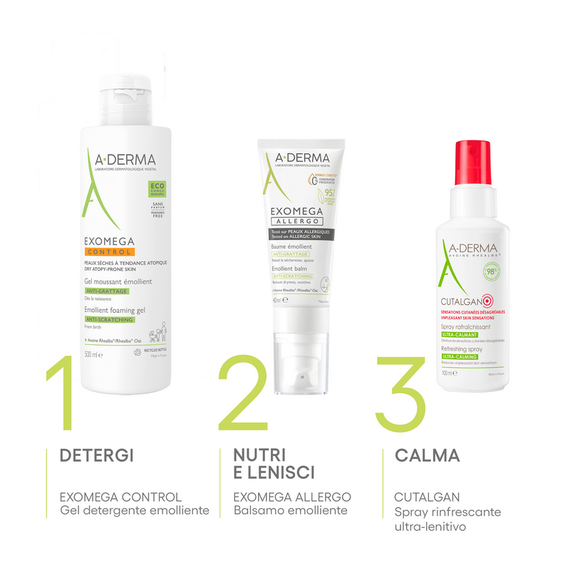 A-DERMA EXOMEGA ALLERGO Balsamo Emolliente 200mL