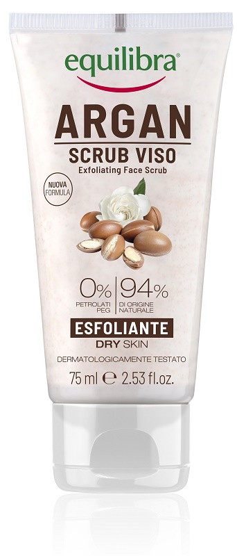 EQUILIBRA ARGAN SCRUB VISO ESF