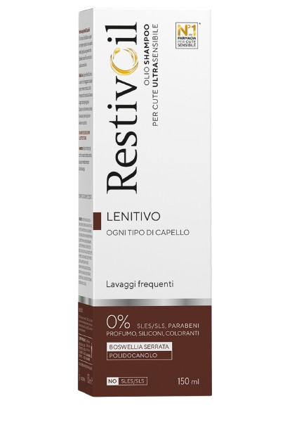 Restivoil Zero Prurito e Irritazione Olio Shampoo Lenitivo 150 ml