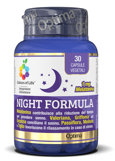 NIGHT Formula 30Cps Colours
