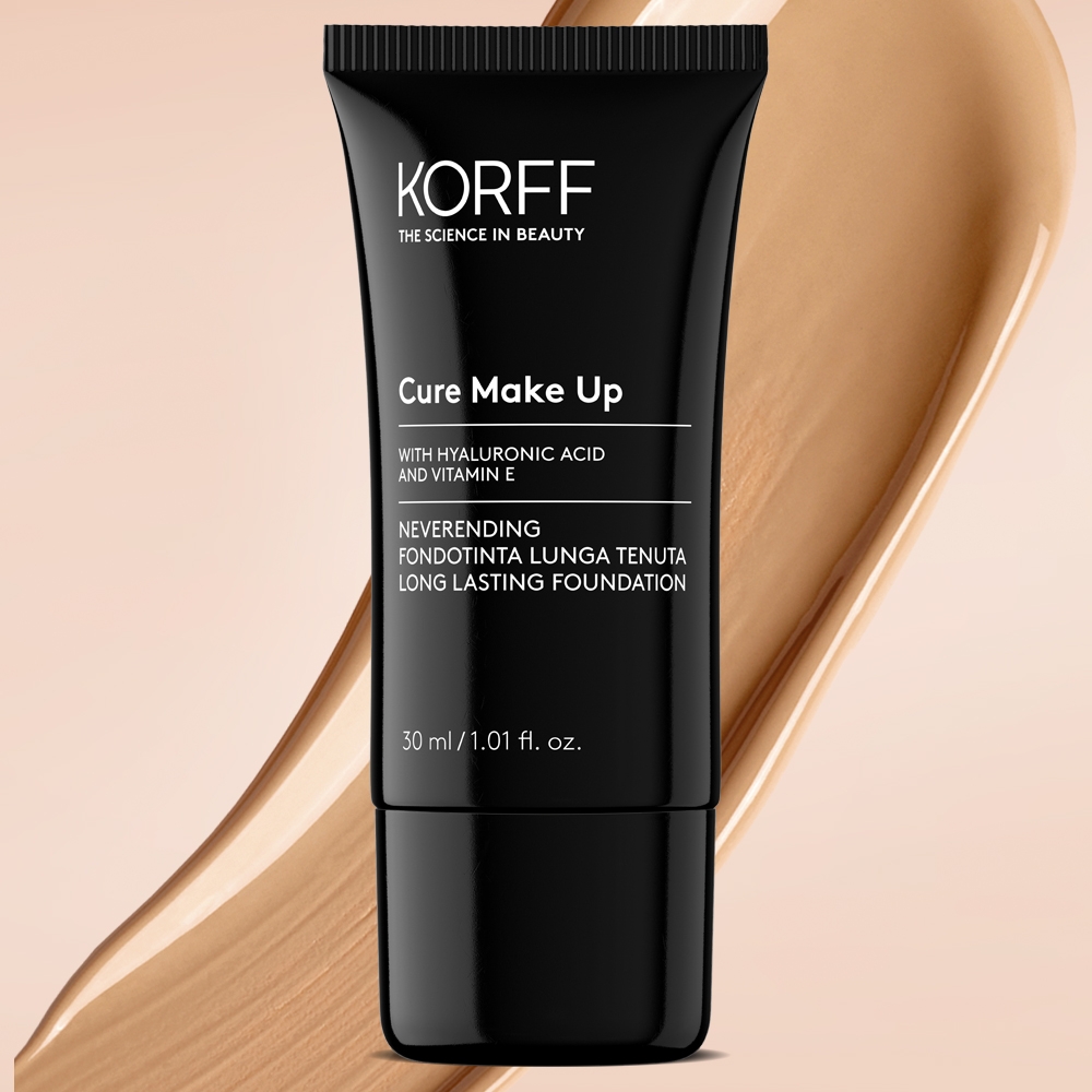 Korff Cure Make Up Fondotinta Idratante Neverending a Lunga Tenuta 04 30 mL Korff Cure Make Up Fondotinta Idratante Neverending a Lunga Tenuta 04 30 mL