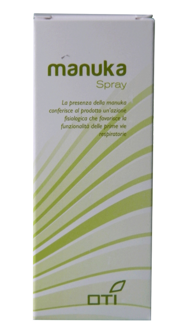 OTI Manuka Spray Gola per le Vie Respiratorie OTI Manuka Spray Gola per le Vie Respiratorie
