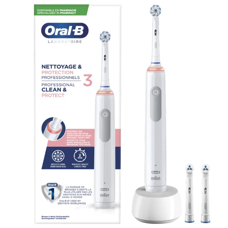 Oral-B Pro 3 - 3000 - CrossAction Spazzolino Elettrico Oral-B Pro 3 - 3000 - CrossAction Spazzolino Elettrico