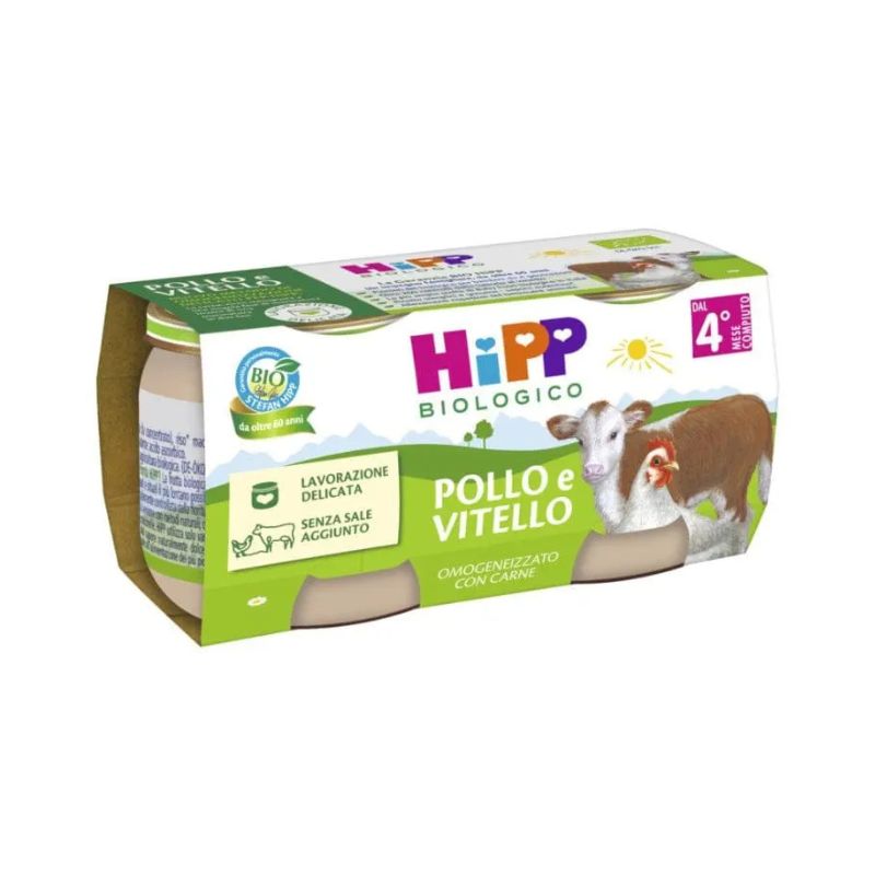 OMO HIPP Bio Vit/Pollo 2x80g