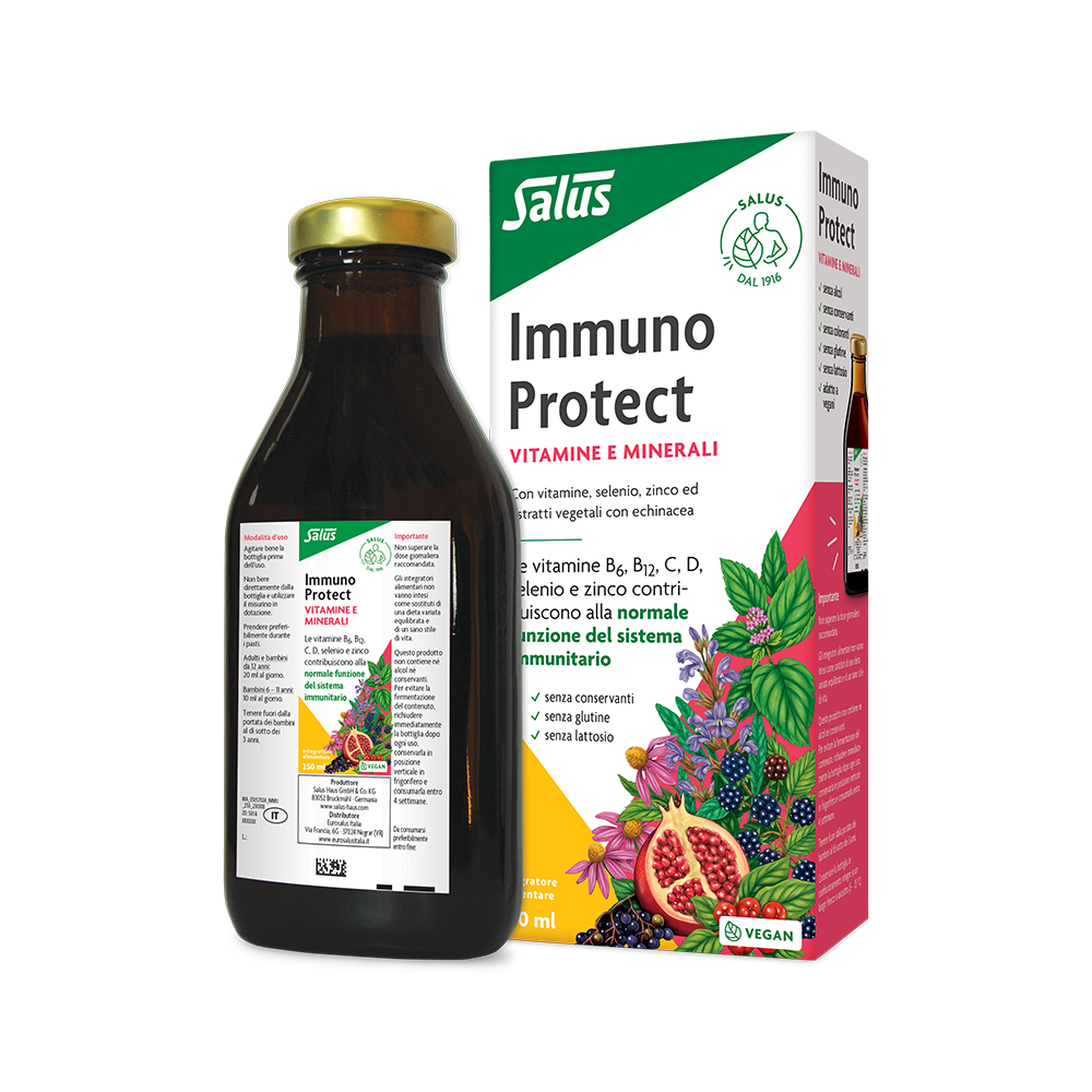 Salus - Immuno Protect 250 ml - Integratore Per Il Sistema Immunitario