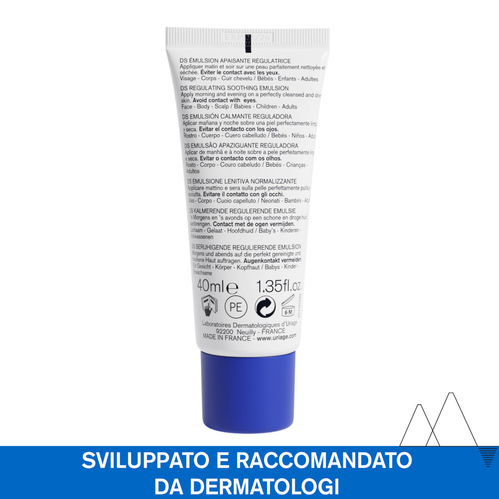 Uriage DS Emulsione Trattamento Regolatore Pelle Irritata 40 ml