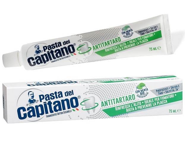 PASTA DEL CAPITANO DENTIFRICIO ANTITARTARO 100ML PASTA DEL CAPITANO DENTIFRICIO ANTITARTARO 100ML