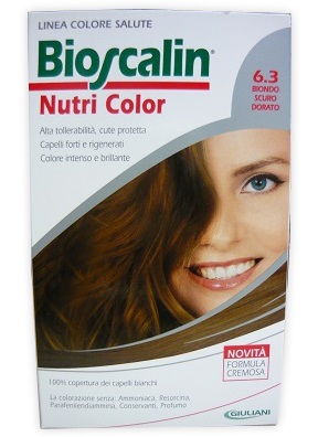 Bioscalin Nutri Color 6.3 Biondo Scuro Dorato Trattamento Colorante Bioscalin Nutri Color 6.3 Biondo Scuro Dorato Trattamento Colorante