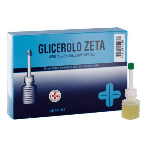 Glicerolo Zeta Adulti - Soluzione rettale - 6 clismi Glicerolo Zeta Adulti - Soluzione rettale - 6 clismi