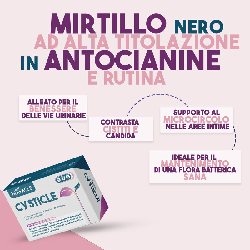 Nutracle Cysticle 60 Compresse - Integratore Per Le Vie Urinarie