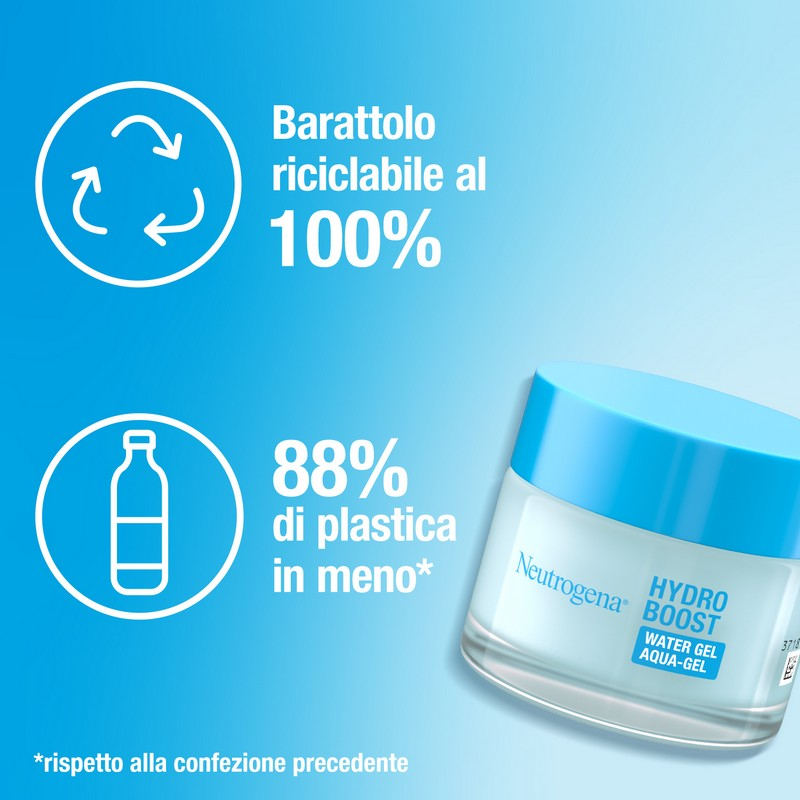 Neutrogena Hydro Boost Acqua Gel Crema Idratante Viso con Acido Ialuronico 50 ml