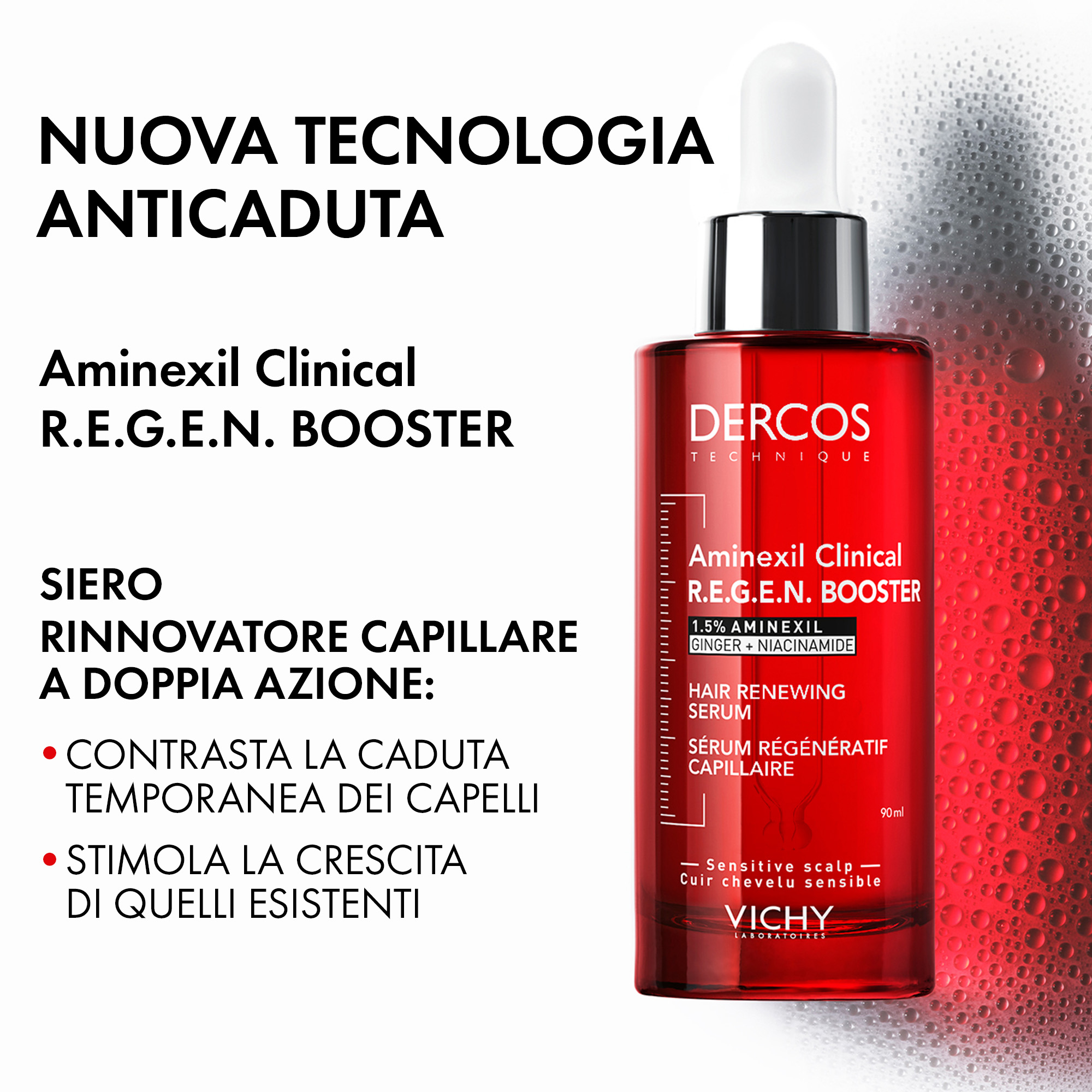  Vichy Dercos Aminexil Clinical R.E.G.E.N. Booster 90ml