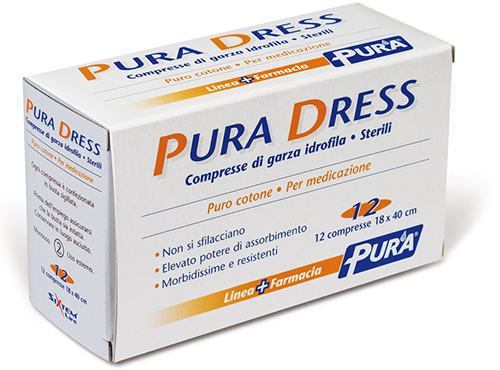 GARZA PURA DRESS 18X40CM 12PZ