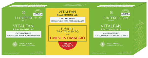 Rene Furterer Vitalfan Reactionnelle KIT PROMO 3x30 Capsule