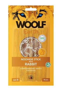 MAST WOOLF CANE SNACK EARTH NOOHIDE STICK CONIGLIO (S) 90GR