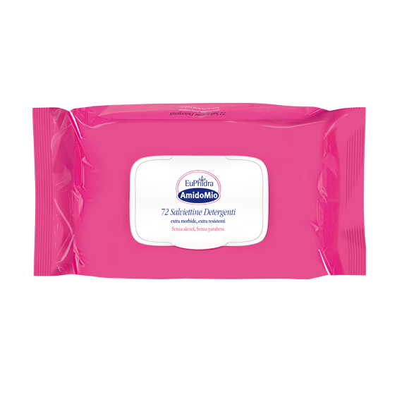 Euphidra AmidoMio Salviettine Detergenti Extra Morbide - 20 pezzi Euphidra AmidoMio Salviettine Detergenti Extra Morbide - 20 pezzi