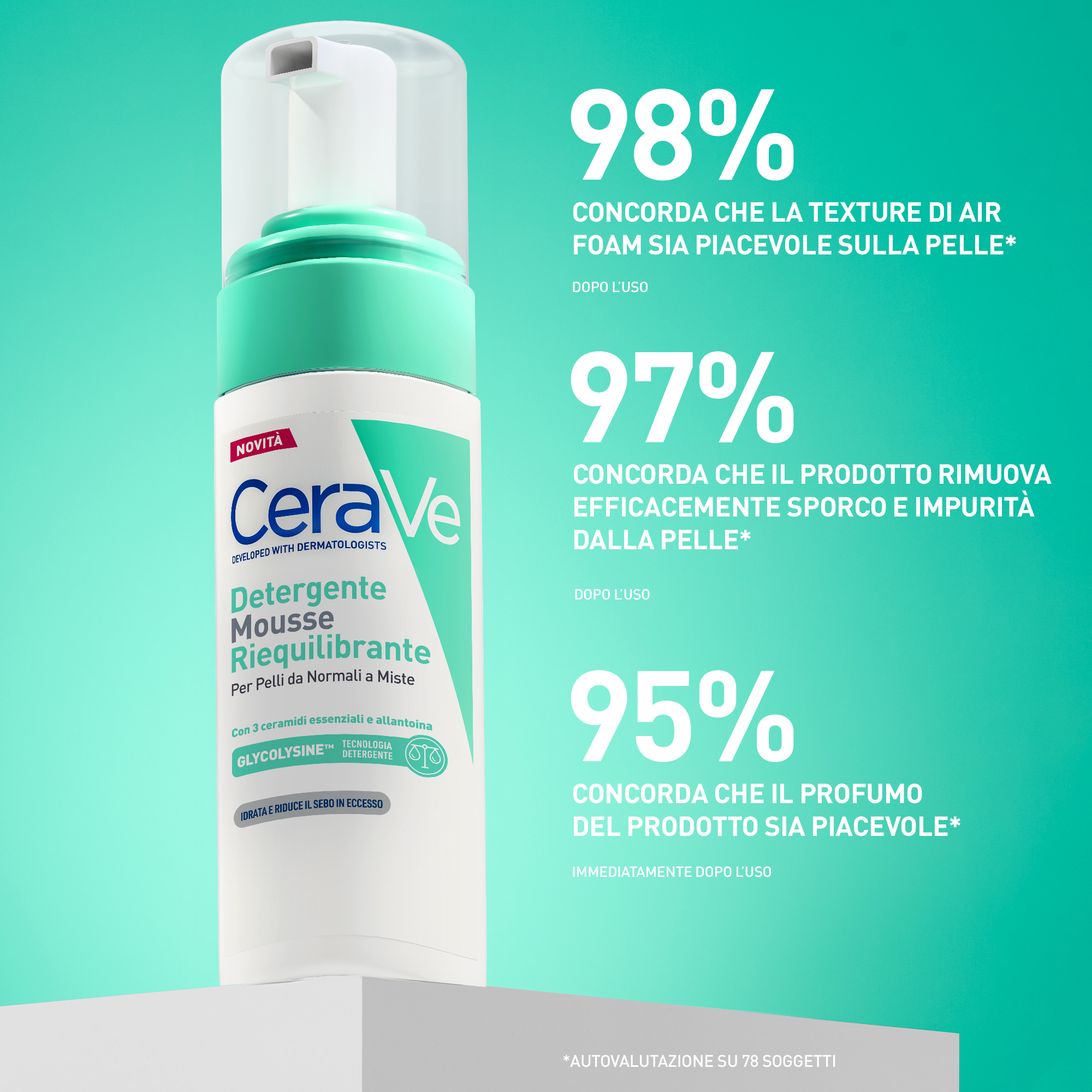 CERAVE MOUSSE DET RIEQUIL148ML