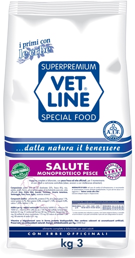 VET LINE SALUTE PESCE 3KG