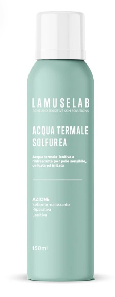 LaMuseLab Acqua Termale Sulfurea lenitiva e Rinfrescante, 150ml