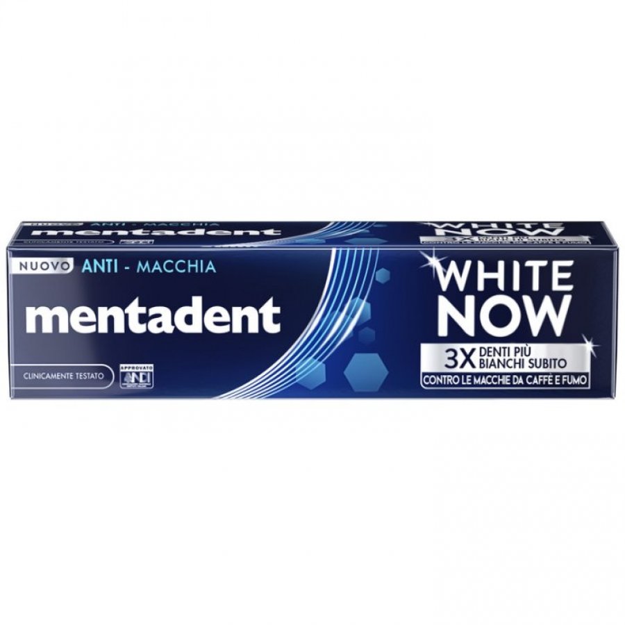 MENTADENT Dentifricio White A/Macchia