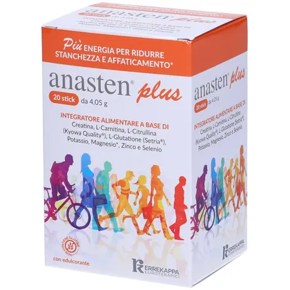 Anasten Plus Integratore Energetico 20 Stick