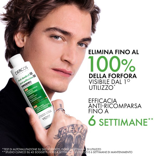Vichy Dercos Trattamento Antiforfora 2in1 Shampoo+Balsamo  200ml