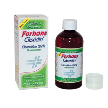 Forhans Clexidin Collutorio con Clorexidina 0,12% 200 ml Forhans Clexidin Collutorio con Clorexidina 0,12% 200 ml