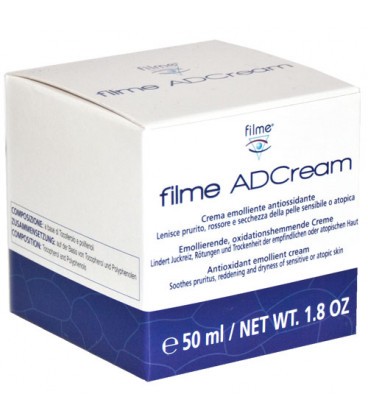 Filme ADCream Crema Emolliente Antiossidante Viso 50 mL Filme ADCream Crema Emolliente Antiossidante Viso 50 mL