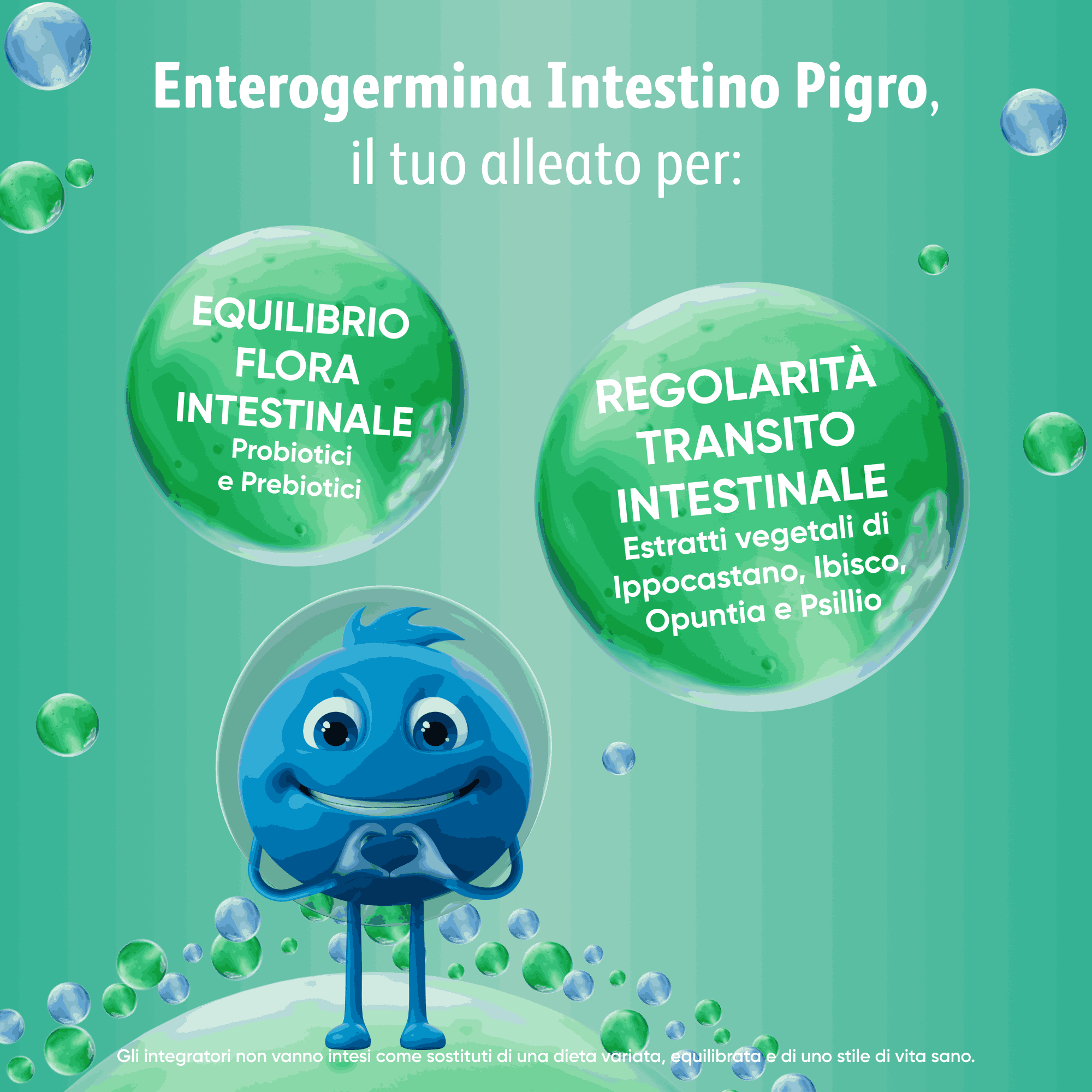 Enterogermina Intestino Pigro 20 bustine, Fermenti Lattici, Probiotici, Prebiotici, FOS, Integratore Regolarità Intestinale, con Psillio, Ibisco, Ippocastano, Opuntia, Gusto Frutti di Bosco Enterogermina Intestino Pigro 20 bustine, Fermenti Lattici, Probiotici, Prebiotici, FOS, Integratore Regolarità Intestinale, con Psillio, Ibisco, Ippocastano, Opuntia, Gusto Frutti di Bosco