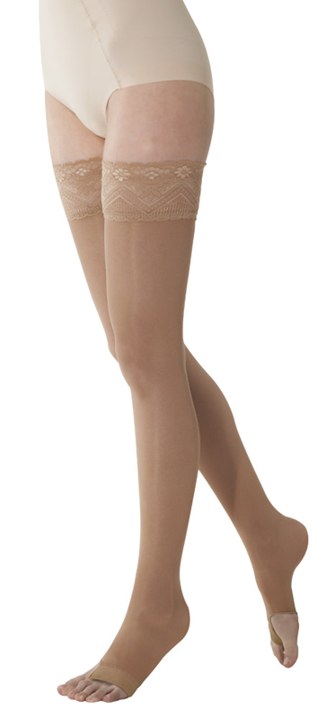 MARILYN Sheer Open Toe Camel 2M