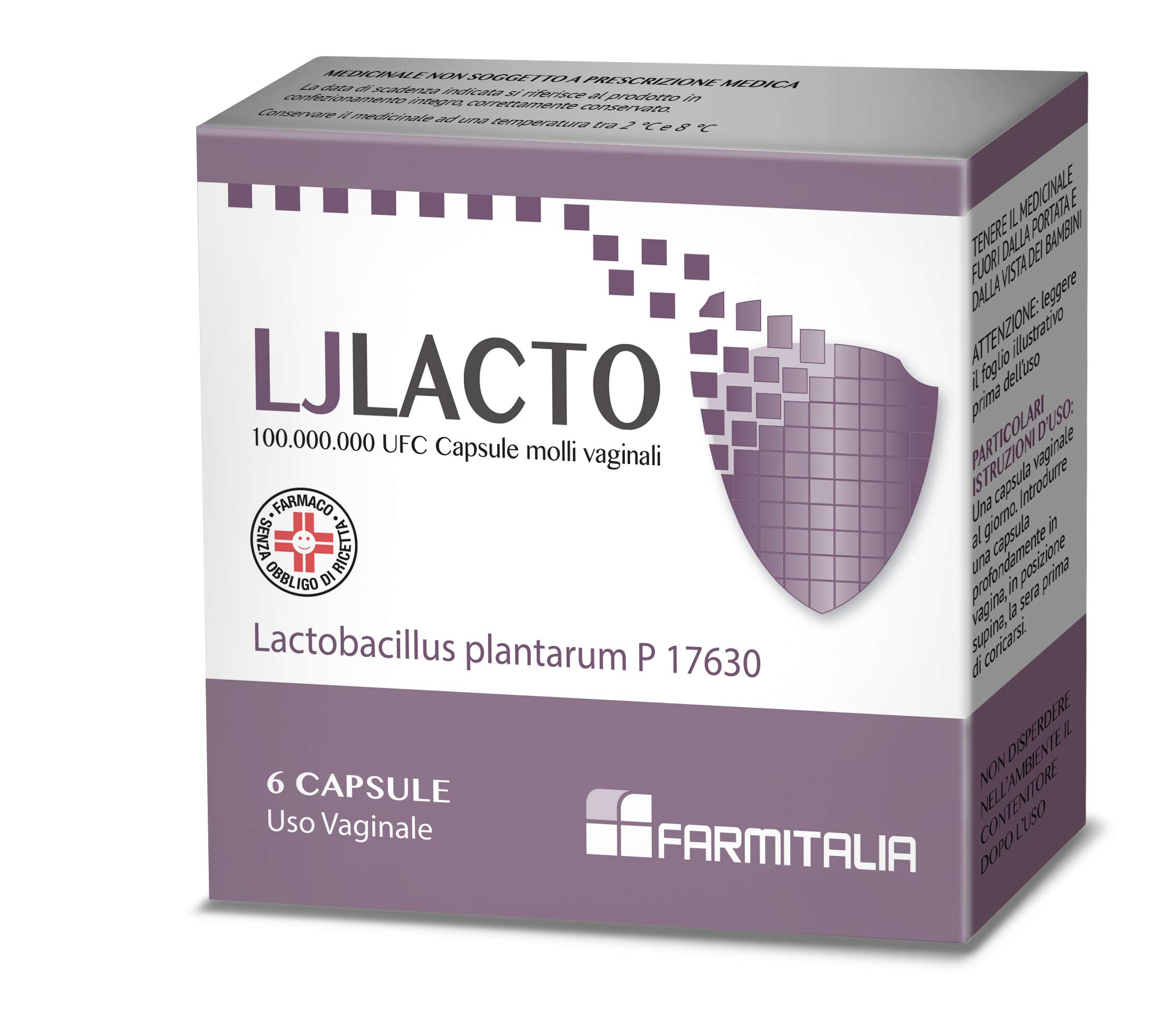 Ljlacto 6 capsule vaginali 100000000UFC
