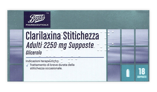 Clarilaxina Stitichezza 18 Supposte