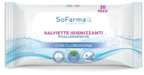 SF+ SALVIETT IGIENIZZ POCKET 20P