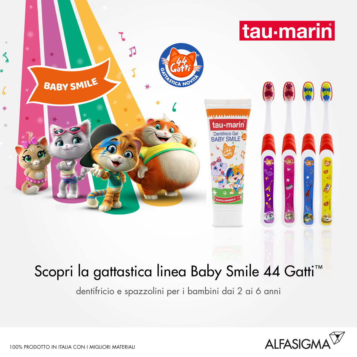 TAUMARIN, DENT BABY FRA 44GAT