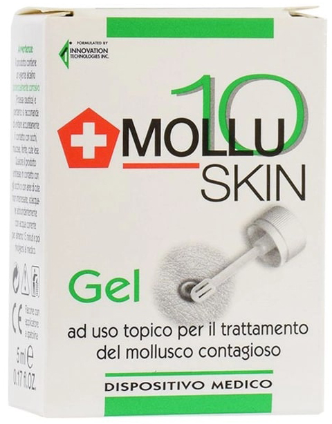 Molluskin 10 Gel  Soluzione Topica Per Trattamento Mollusco Contagioso 5 ml