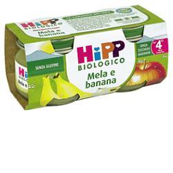 Hipp Biologico Omogeneizzato Mela e Banana 2 x 80 g Hipp Biologico Omogeneizzato Mela e Banana 2 x 80 g
