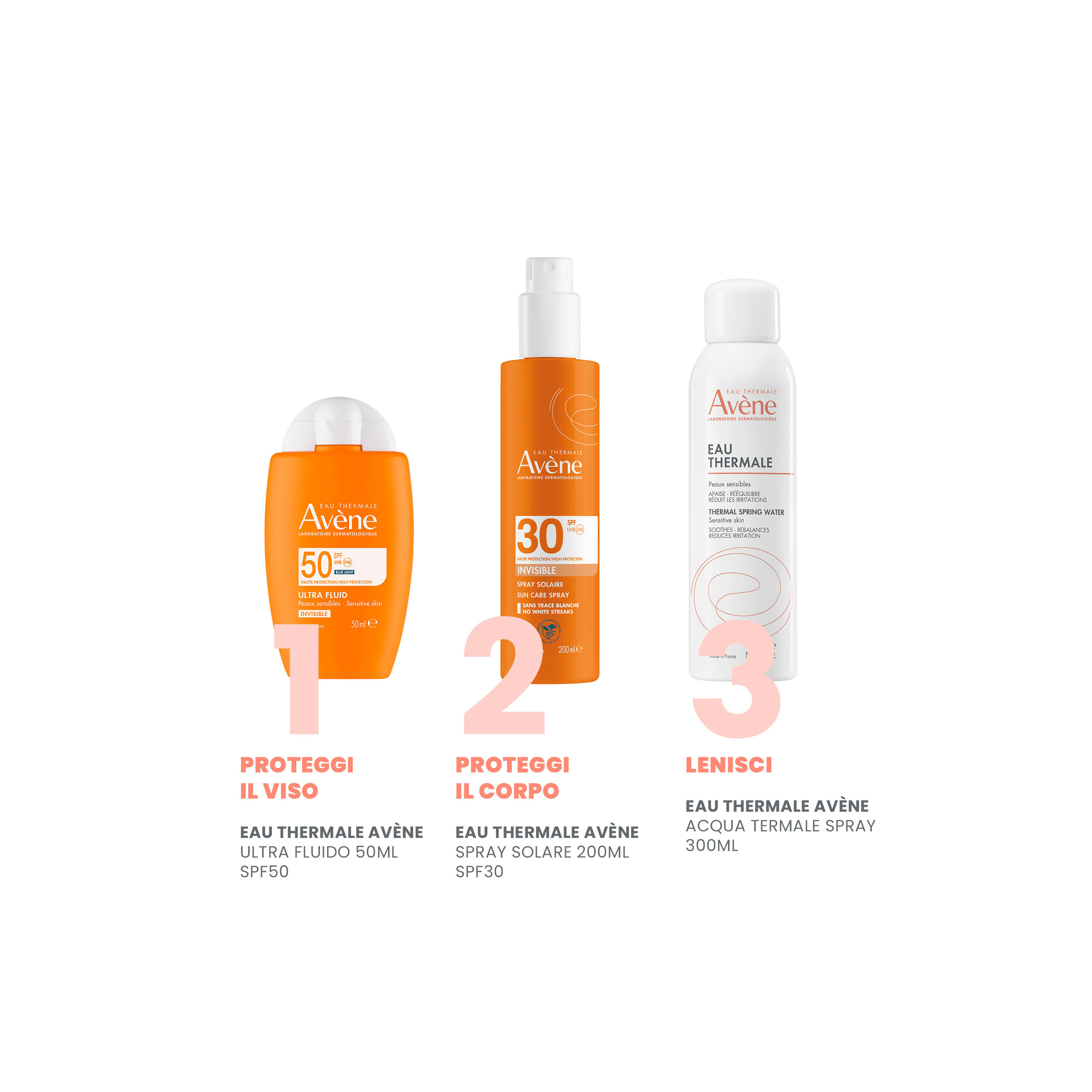 Avène - Spray Solare SPF30 Protezione Alta Viso E Corpo 200 ml