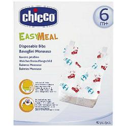 Chicco Bavaglini Monouso 40 Pezzi