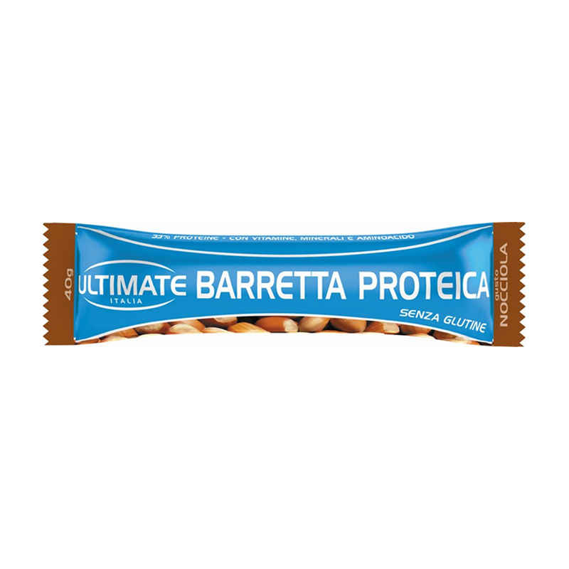 Ultimate Italia - Barretta Proteica Gusto Nocciola 40 g